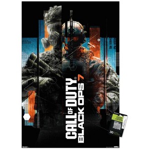Trends International Call of Duty: Black Ops 7 (2025) - Split Reality Black Unframed Wall Poster Prints - 1 of 4