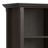 NicBex 83.4" H 5 Tier Corner Bookcase with LED Light Open Corner Plant Display for Small Spaces Office Home - 3 of 4