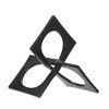 Sagebrook Home Metal Sculpture Decor - Linked Square Design - Abstract Style Design for Decorative Table - 2 of 4