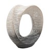 Sagebrook Home Cut-Out Sculpture - Creative Abstract Ceramic Statue For Home or Office Decor - 2 of 4