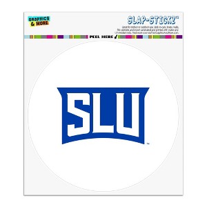 Saint Louis University Secondary Logo Automotive Car Window Locker Circle Bumper Sticker - 1 of 4