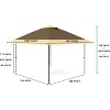 Pop Up Gazebo Instant Canopy Tent with Netting 4 Stanbags Outdoor Shelter for Lawn, Garden, Backyard, Deck - 2 of 4