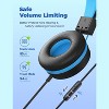 iClever Kids Headphones with Cord, 85/94dB Safe Volume Tech, Bending Resistance Durable, Foldable, Stereo Sound 3.5mm Jack Wired Headphones for Kids - 3 of 4