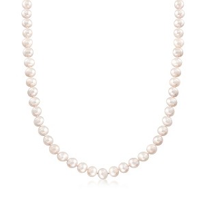 Ross-Simons 6-7mm Cultured Pearl Necklace With Sterling Silver - 1 of 4