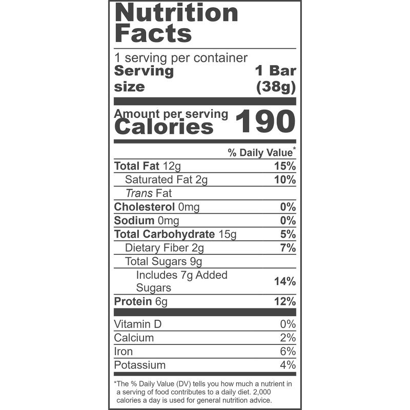 Protein Puck Mini Peanut Butter Almonds and Cranberry Protein Bar - 12 bars, 1.34 oz, 4 of 5