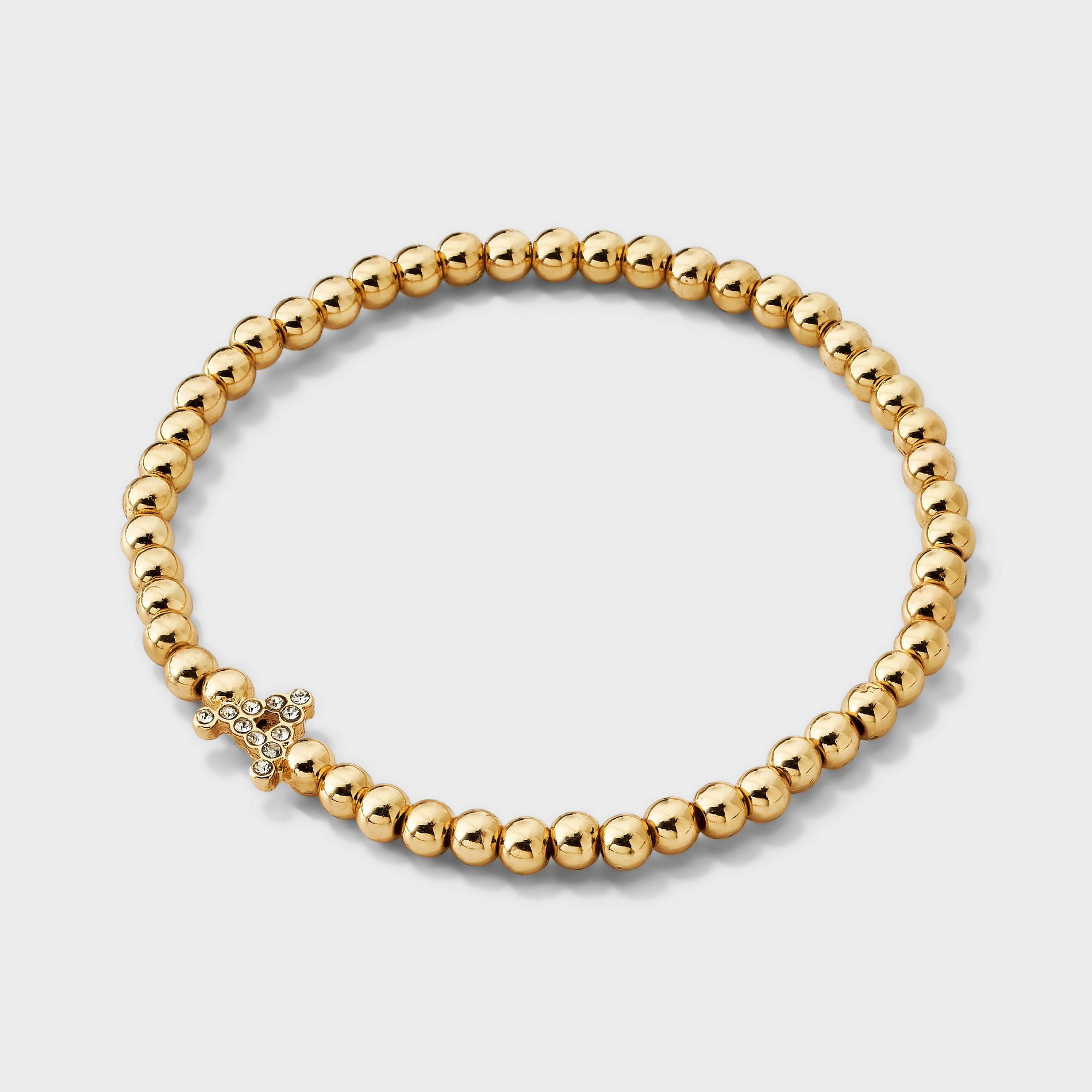 SUGARFIX By BaubleBar Spoken For Bracelet Initial "A" - Gold