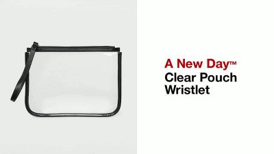 Clear Pouch Wristlet - A New Day™ : Target