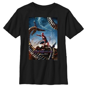 Boy's Marvel Spider-Man: No Way Home Movie Poster T-Shirt - 1 of 4