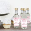 Big Dot of Happiness Mini Will You Be My Bridesmaid Bottle Stickers, Tying The Knot Bachelorette, Mini Wine and Champagne Bottle Labels - Set of 16 - 3 of 4