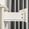 NicBex Barn Door Style Buffet Cabinet with Storage 32" Accent Farmhouse Kitchen Sideboard Cabinet with Adjustable Shelf for Living Room - 3 of 4