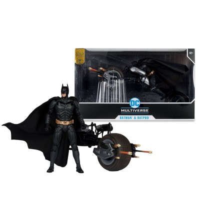 DC Comics Multiverse The Dark Knight Batpod with Batman Action Figure, 6 of 12