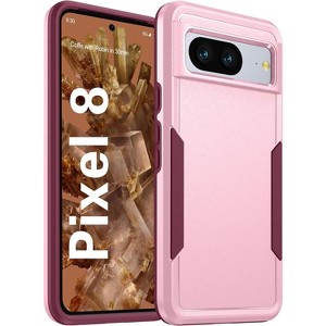 Entronix Case Compatible with Pixel 8 - Soft-Touch Dual-Layer Sleek Cover - 1 of 4
