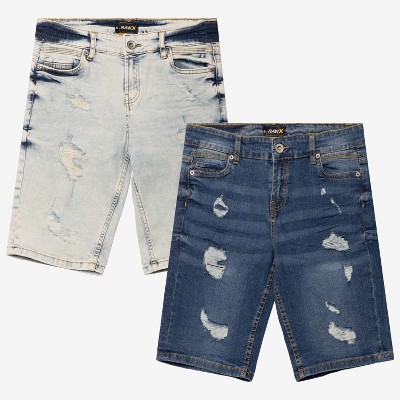RAW X Boy's Roll-Up Denim Shorts 2-Pack