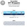 Big Dot of Happiness Shark Zone - Jawsome Shark Party or Birthday Party Favors and Cupcake Kit - Fabulous Favor Party Pack - 100 Pieces - 3 of 4
