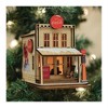 Old World Christmas Ginger Cottages Wooden Ornament, Coca-Cola Country Store - 2 of 3