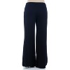 24seven Comfort Apparel Women's Maternity Comfortable Lounge Pants-Black-3X - 3 of 4