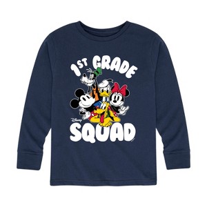 Boys' - Disney - 1st Grade Squad Long Sleeve Graphic T-Shirt - 1 of 4