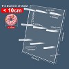 Hachikiko 2 Pack Acrylic Donut Wall Display Stand, Clear Donut Holder for 54 Donuts - Ideal for Weddings, Birthdays, Christmas, Parties - 4 of 4
