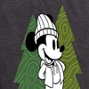 Women's - Disney - Mickey Patterned Trees Short Sleeve Graphic T-Shirt - 2 of 4