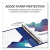 Samsill Durable D-Ring View Binders, 3 Rings, 1" Capacity, 11 x 8.5, Blueberry/Blue Coconut/Dragonfruit/Purple, 4/Pack - 2 of 4