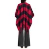 Lands' End Women's Brushed Boucle Ruana - 2 of 4