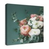 Creative Products Emerald and Pink Eucalyptus Bouquet 24x24 Canvas Wall Art - 2 of 4