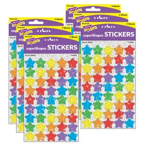 TREND Super Stars superShapes Stickers-Sparkle, 180 Per Pack, 6 Packs - 1 of 4