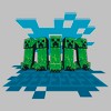 Women's Minecraft Creeper Mob T-Shirt - 2 of 4