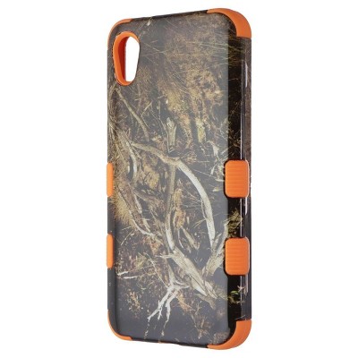 MyBat Tuff Hybrid Series Case for Motorola Moto E6 - Camo/Orange
