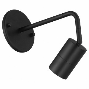 Access Lighting Cafe 1 - Light Wall Light in  Matte Black - 1 of 4
