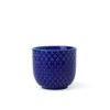 DANMARK LYNGBY Porcelain Egg Cup - Ceramic Holder for Soft Boiled Eggs - Decorative Breakfast Server - Cute & Colorful Egg Cups (Dark Blue) - 2 of 4