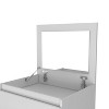 Okak 43"H Dresser Vanity Desk with Mirror & Jewelry Box,Makeup Vanity with 2 Drawers & Single Door Cabinet,Modern Dressing Table for Bedroom - 3 of 4