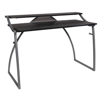 Alpha Battlestation Desk Black - OSP Home Furnishings