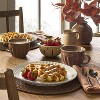 10.5" Scalloped Edge Stoneware Dinner Plate - Hearth & Hand™ with Magnolia - 2 of 4