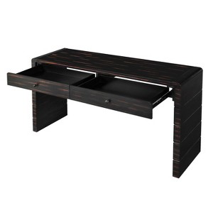 Infurnic Decorative Storage Cabinets Console Table with Storage, Wooden Table with 2 Drawers for Entryway, Hallway, Living Room, Black, 22"*15.7"*30" - 1 of 4