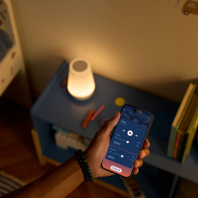 Hatch Rest+ 2nd Gen All-in-one Sleep Assistant, Nightlight & Sound Machine with Back-up Battery: Electric, Nature, White Noise, Wind, Ocean, Rain, 4 of 8