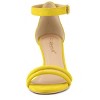 Allegra K Women's Round Open Toe Ankle Buckle Strap Kitten Heel Sandals - 2 of 4