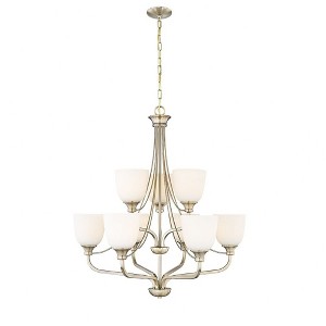 Millennium Lighting Alberta 9 - Light Chandelier in  Modern Gold - 1 of 1