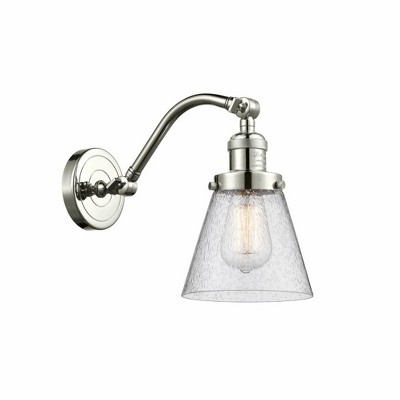 Cone - 1 Light Wall Sconce In Industrial Style-11.5 Inches Tall and 6.5 Inches Wide