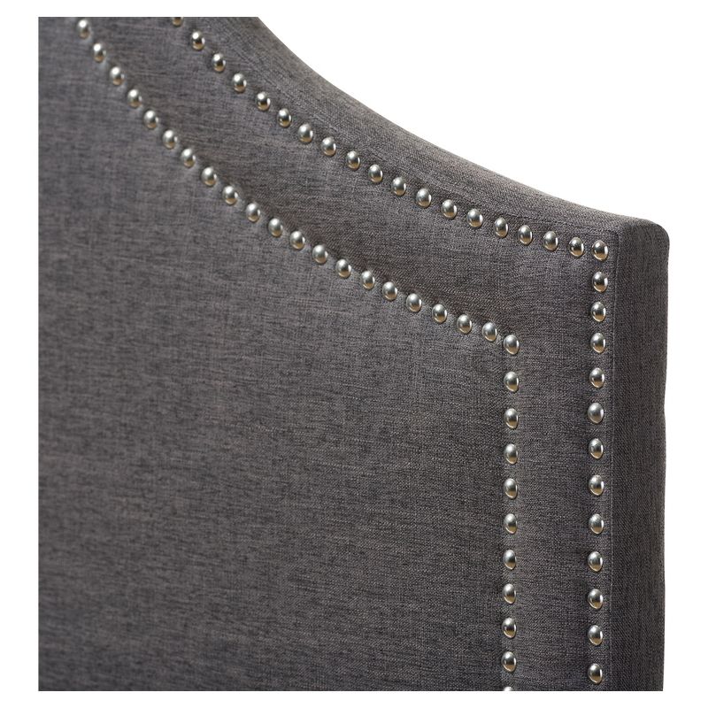 Avignon Modern And Contemporary Fabric Upholstered Headboard - Baxton Studio, 4 of 6