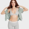 Women's Cotton Blend Plunge Bralette - Auden™ - 3 of 4