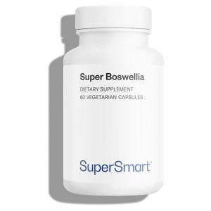 SuperSmart Super Boswellia Extract 100mg per Day - ApresFlex Boswellia Serrata Supplement - 20% AKBA | Non-GMO & Gluten Free - 60 Vegetarian Capsules - 1 of 1