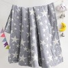 3 Layer Muslin Cotton Toddler Blanket, Super Soft and Warm Crib Blanket - NTBAY - 3 of 4