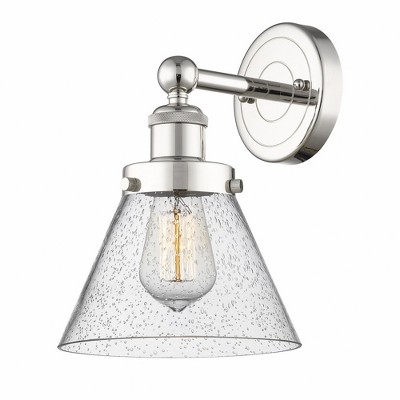 Cone - 1 Light Wall Sconce In Industrial Style-11.5 Inches Tall and 7.75 Inches Wide