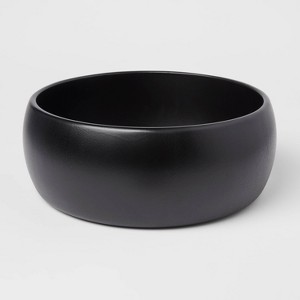 189oz Acacia Modern Serving Bowl Black - Threshold™ - 1 of 3