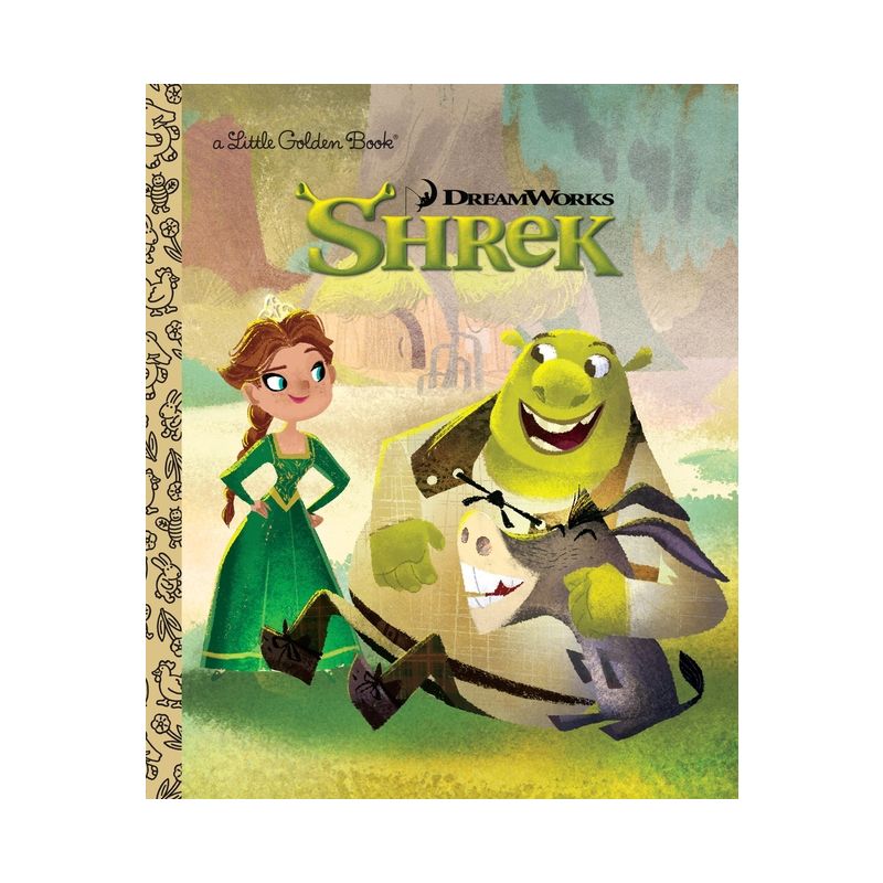 DreamWorks Shrek - (Little Golden Book) by  Golden Books (Hardcover), 1 of 2