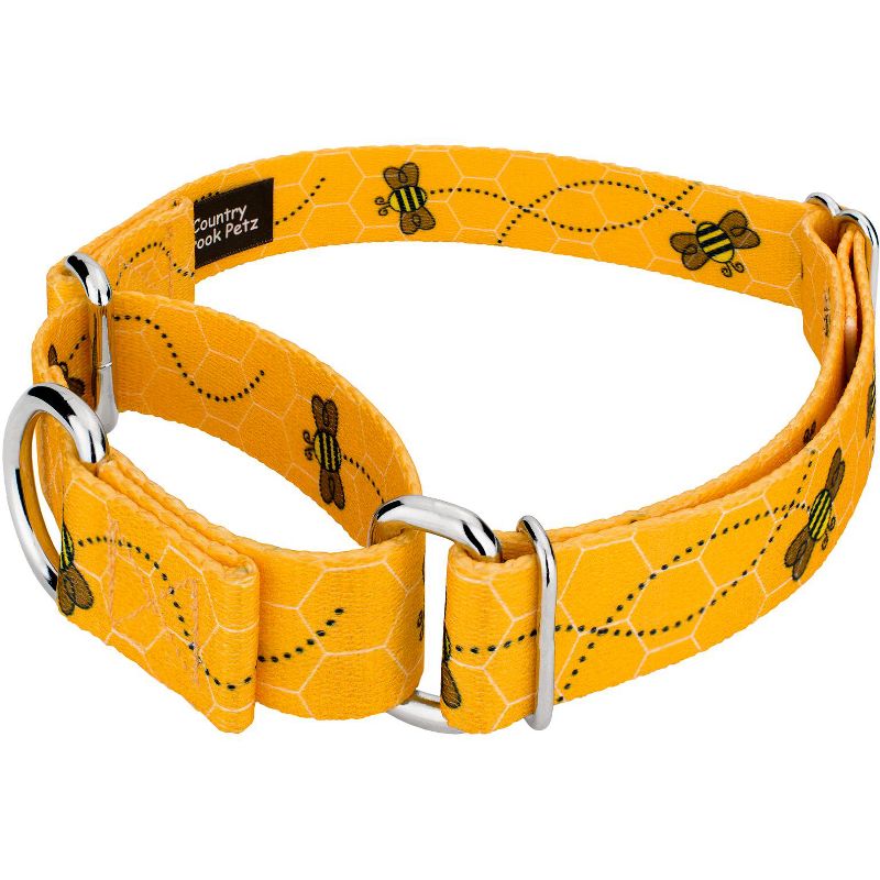 Country Brook Design Busy Bee Martingale Dog Collar, 6 of 9