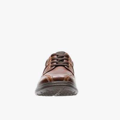 Clarks Mens Cotrell Walk Tobacco Shoes 10 Wide — фото 4