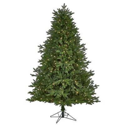 Nearly Natural 7-ft Nova Scotia Fir Real Touch Artificial Christmas Tree