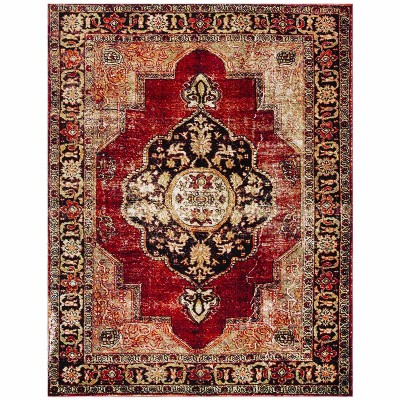 Vintage Hamadan VTH219 Power Loomed Indoor Rugs - Safavieh